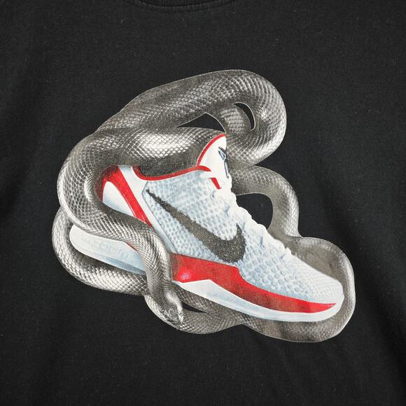 RARE Nike Zoom Kobe 6 VI Protro Shirt Medium Black Mamba Bryant KB24 - Picture 3 of 9